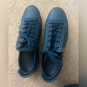 Louis vuttion shoe turquoise slightly worn great condition